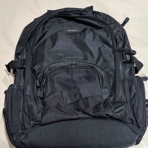 Targus Black Travel & Laptop Backpack